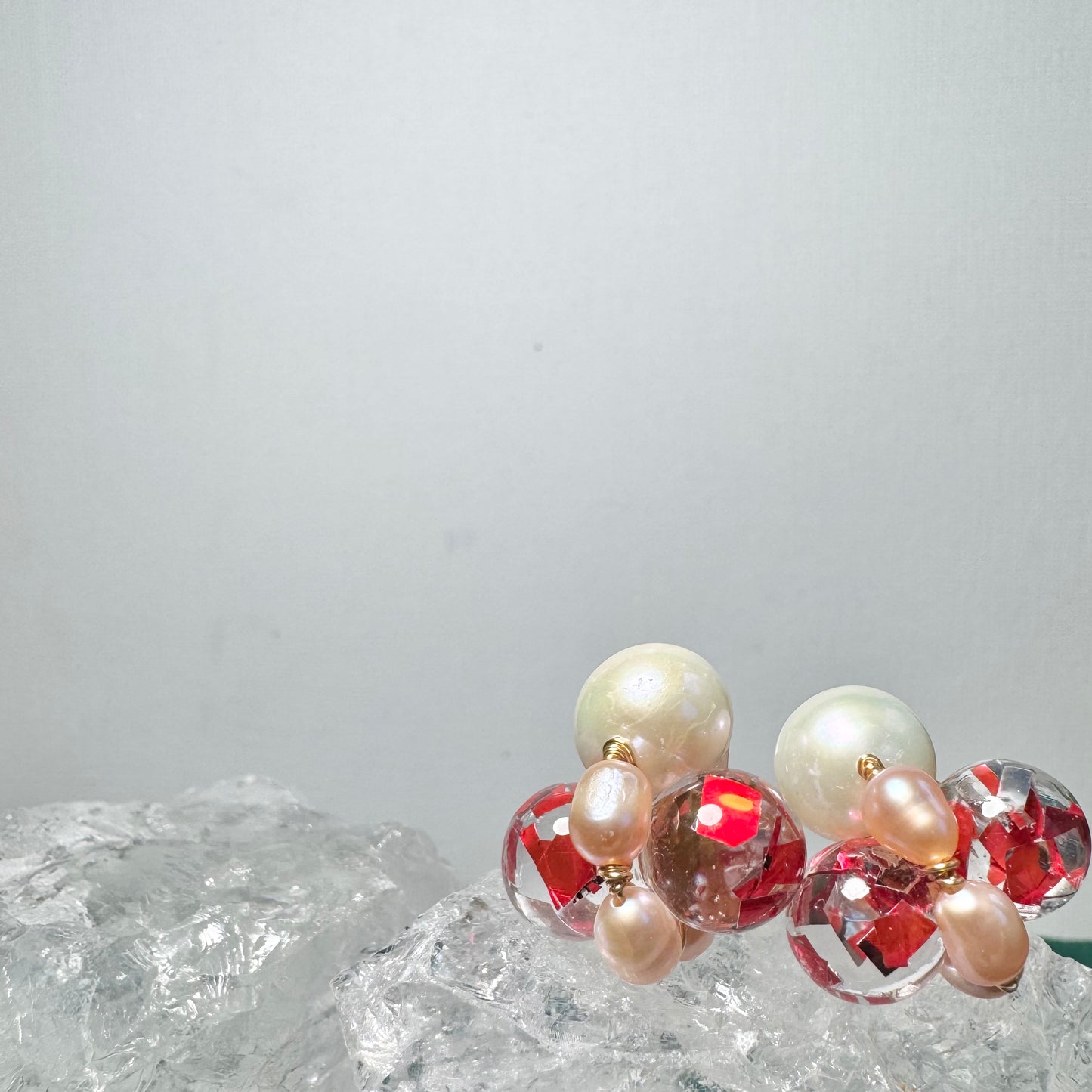 Bee Divine Earrings - Ruby Bee -