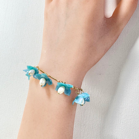Lilac Fantasy Bracelet - Milky Opal -