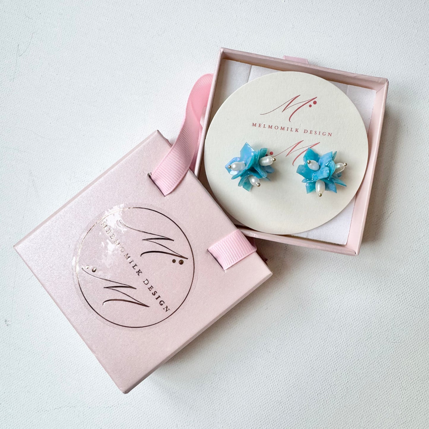 Lilac Fantasy Earrings - Milky Opal -