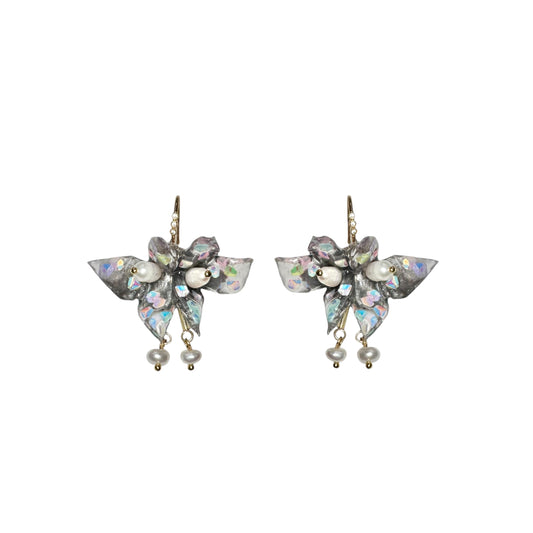 Fairy Prism Papillon Earrings - Stardust -