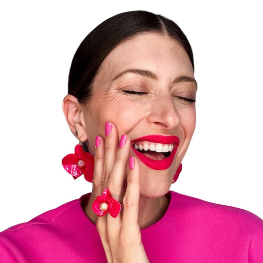 Eternal Orchid Ring - Petals of Passion -
