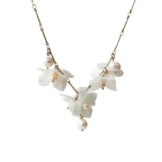 Lilac Fantasy Necklace - Ivory Dream -
