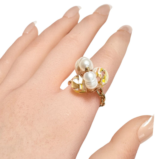 Bee Divine Ring - Honey Bee -