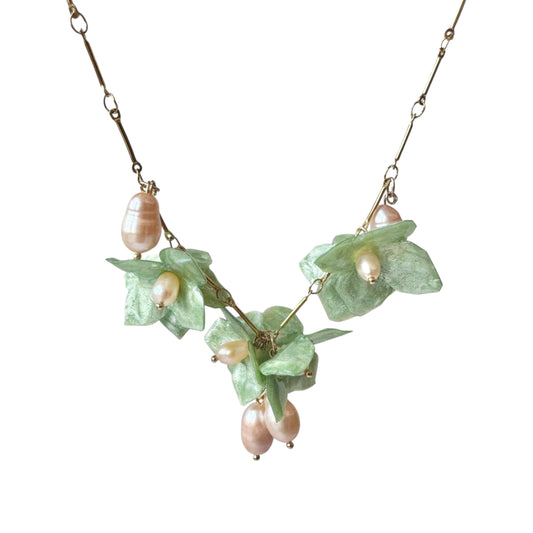 Lilac Fantasy Necklace - Frost Mint -