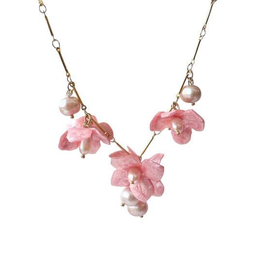 ライラック・ファンタジー・ネックレス - さくら -