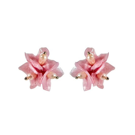 Lilac Fantasy Earrings - Sakura Bloom -