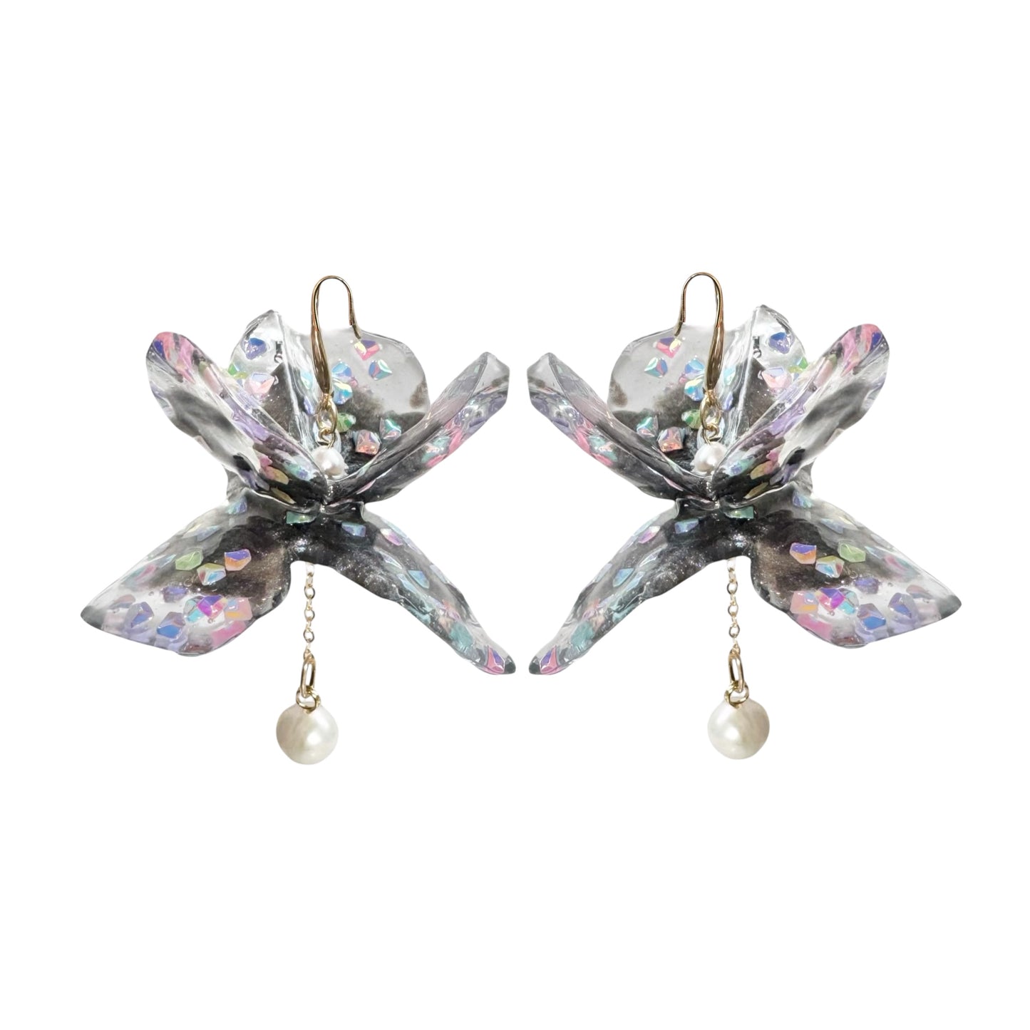 Fairy Prism Dance Earrings - Stardust -
