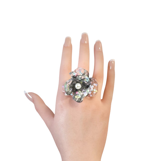 Fairy Prism Bloom Ring - Stardust -
