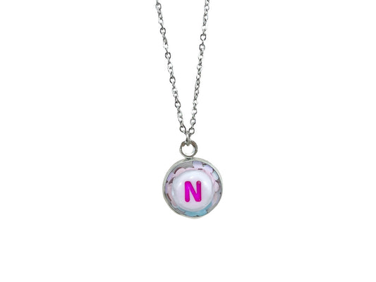 Candy teen necklace - Alphabet- N