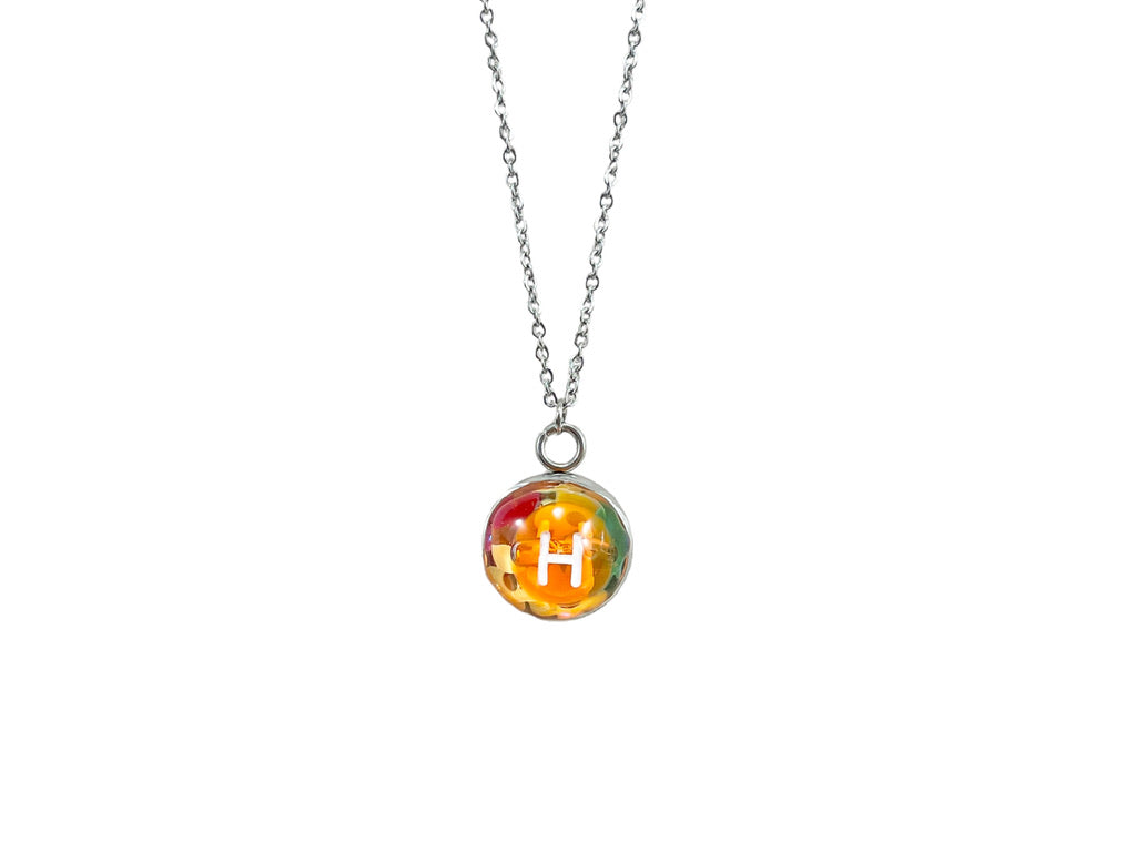 Candy teen necklace - Alphabet- H