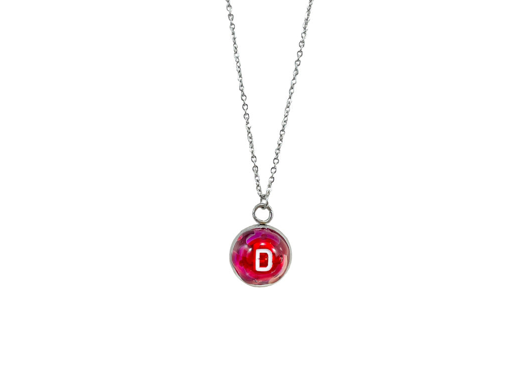 Candy teen necklace - Alphabet- D