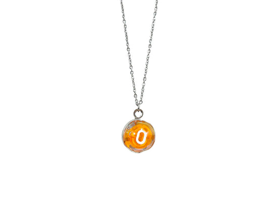 Candy teen necklace - Alphabet- O