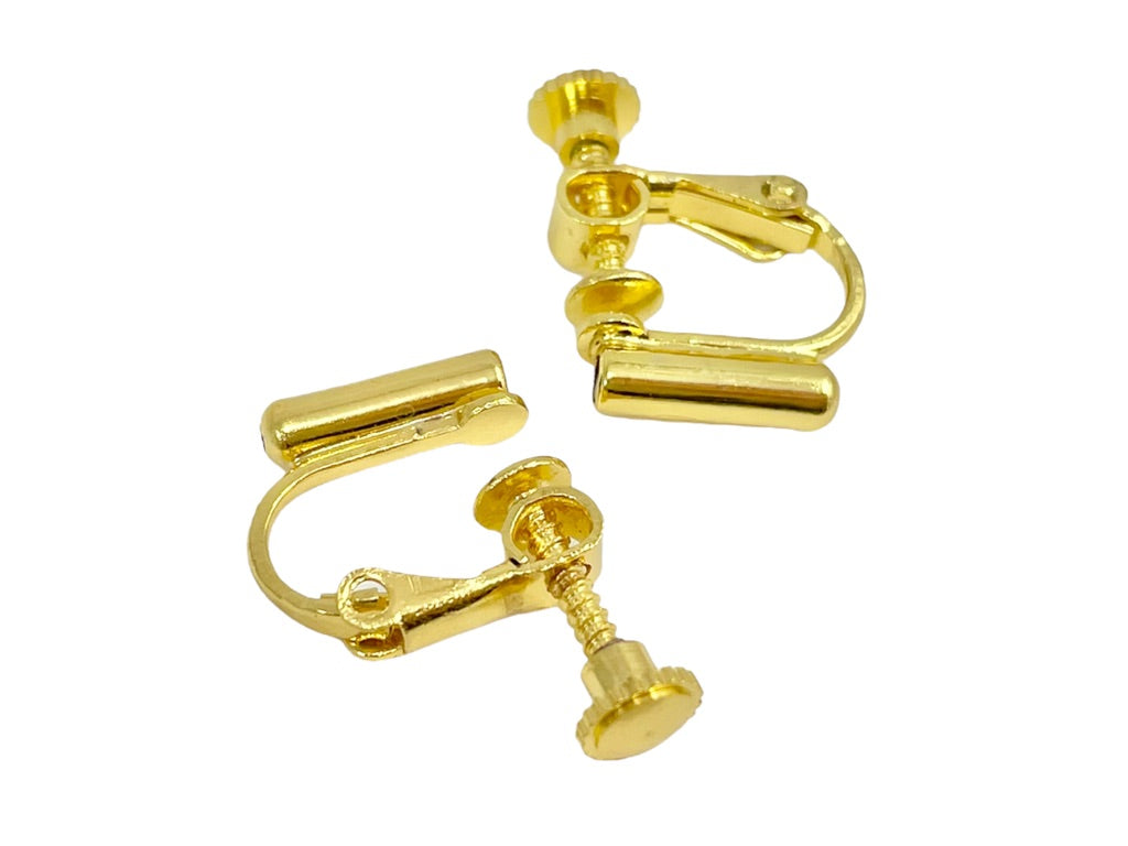 Hand beaded earrings - 14K Gold filled-