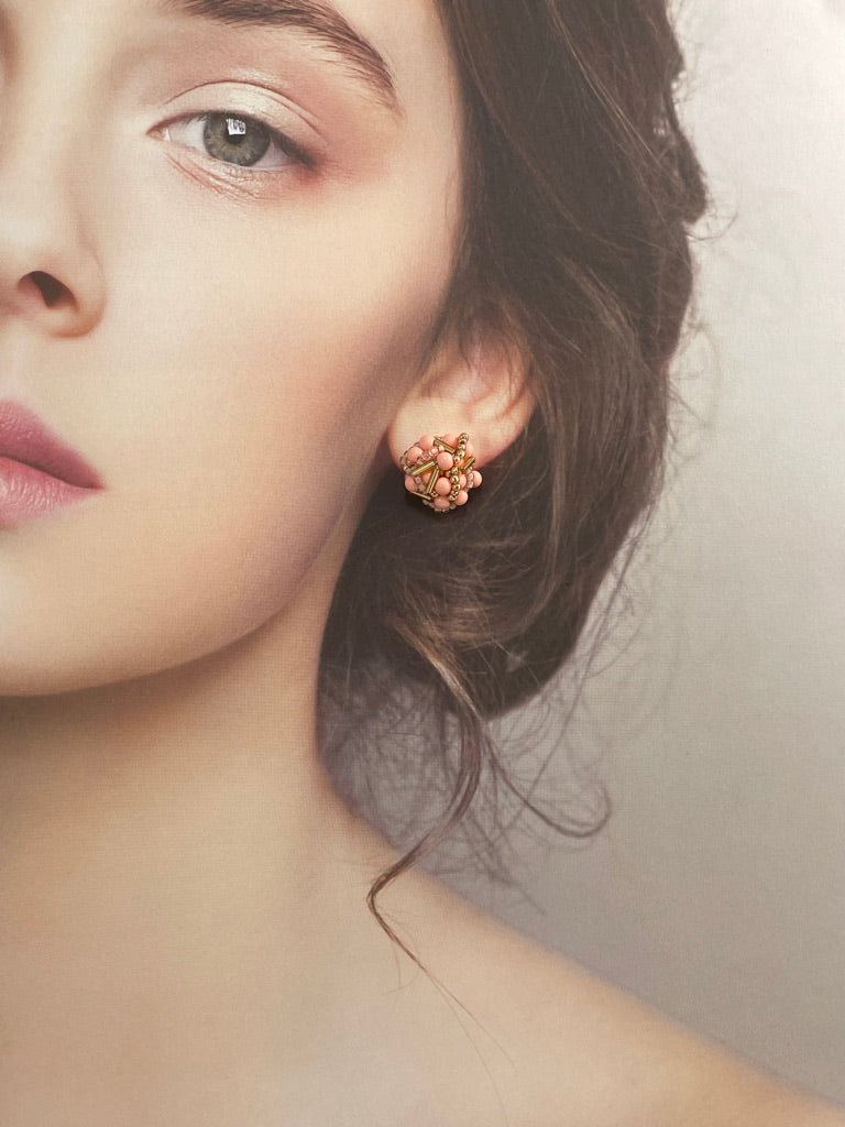 Hand beaded earrings - Sweets -