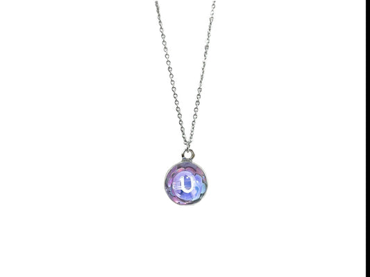 Candy teen necklace - Alphabet- U