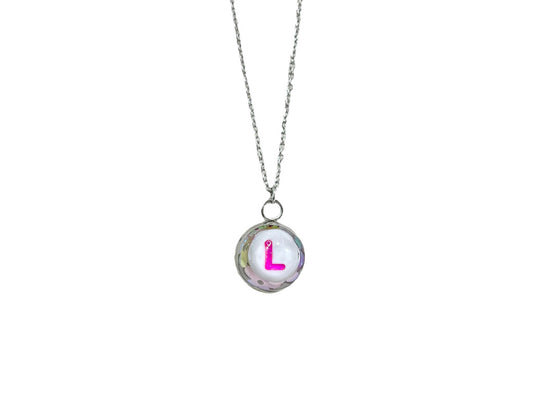 Candy teen necklace - Alphabet- L